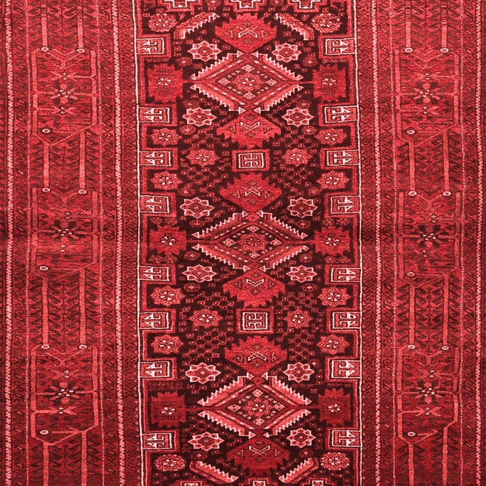 Machine Washable Persian Red Traditional Rug, wshtr1778red
