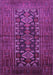 Machine Washable Persian Purple Traditional Area Rugs, wshtr1778pur