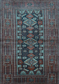 Persian Light Blue Traditional Rug, tr1778lblu