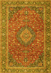 Persian Yellow Traditional Rug, tr1779yw
