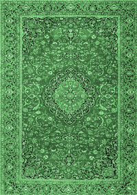 Persian Emerald Green Traditional Rug, tr1779emgrn
