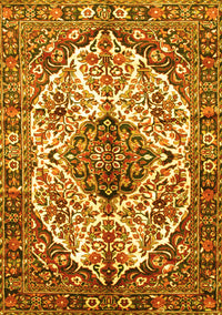 Persian Yellow Traditional Rug, tr177yw