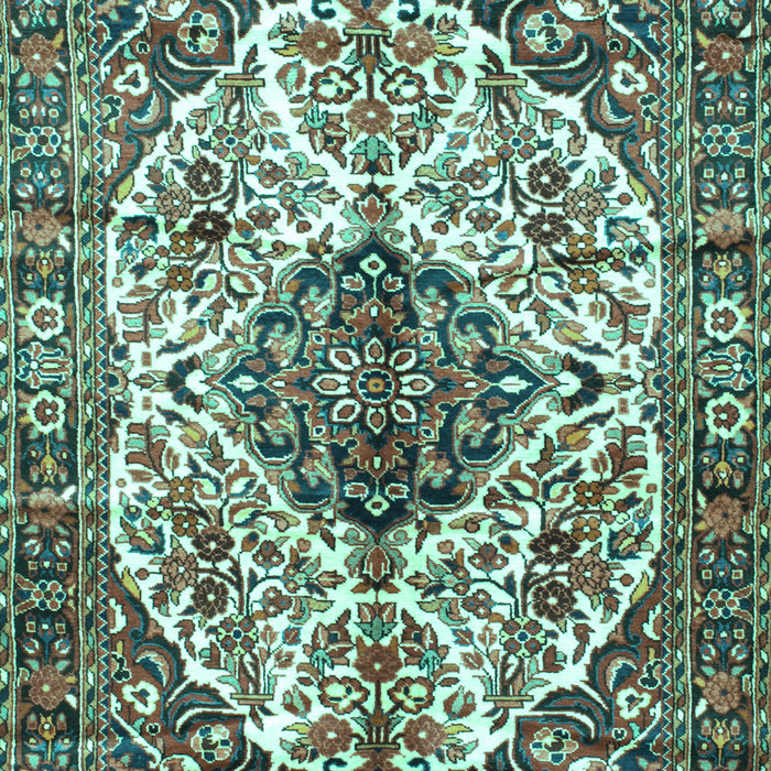 Persian Turquoise Traditional Rug, tr177turq