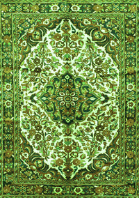 Persian Green Traditional Rug, tr177grn