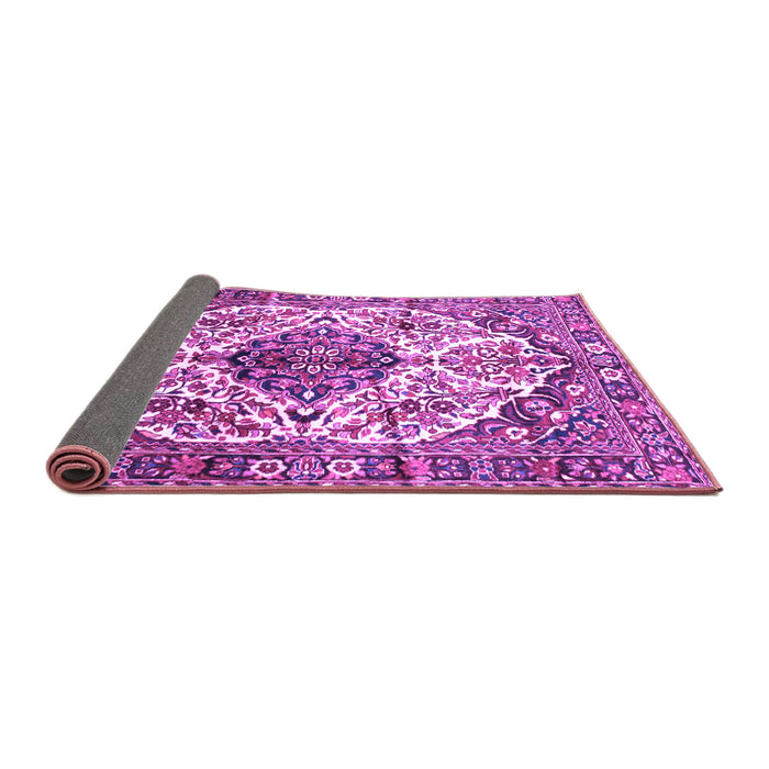Sideview of Persian Purple Traditional Rug, tr177pur