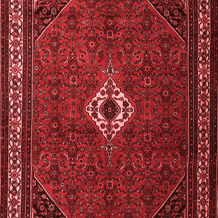 Machine Washable Persian Red Traditional Rug, wshtr1780red