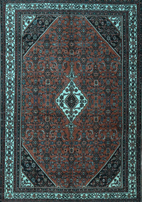 Persian Light Blue Traditional Rug, tr1780lblu