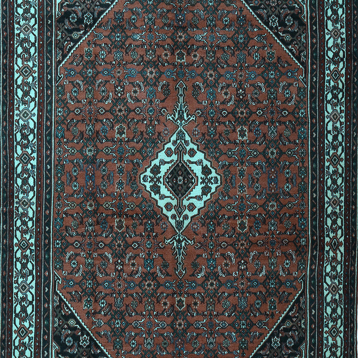 Machine Washable Persian Light Blue Traditional Rug, wshtr1780lblu