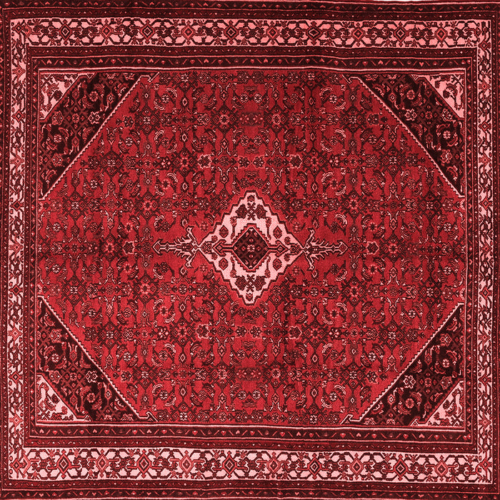 Machine Washable Persian Red Traditional Rug, wshtr1780red