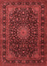 Medallion Red Traditional Area Rugs