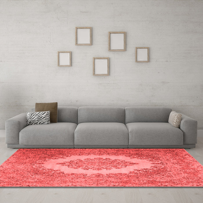 Traditional Red Washable Rugs