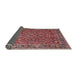 Sideview of Traditional Pink Persian Rug, tr1783