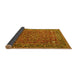 Sideview of Persian Yellow Traditional Rug, tr1783yw