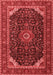 Medallion Red Traditional Area Rugs