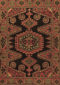 Persian Brown Traditional Rug, tr1785brn