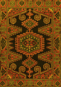 Persian Yellow Traditional Rug, tr1785yw