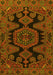 Persian Yellow Traditional Rug, tr1785yw