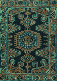 Persian Turquoise Traditional Rug, tr1785turq