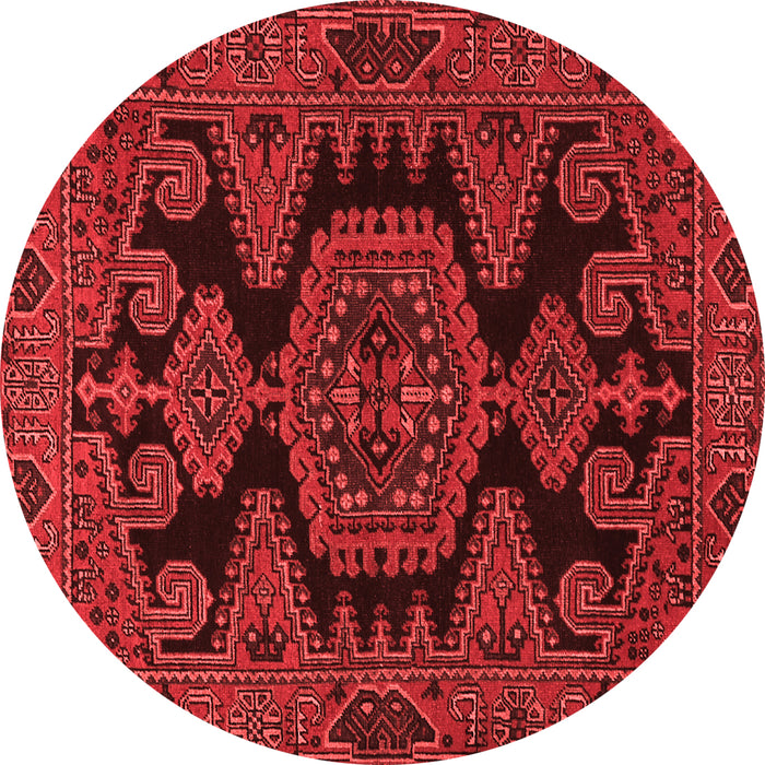 Machine Washable Persian Red Traditional Rug, wshtr1785red