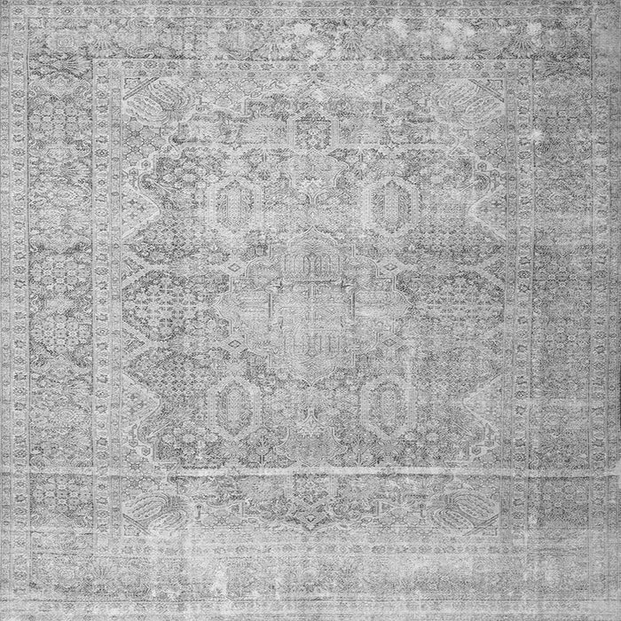 Serging Thickness of Persian Gray Traditional Rug, tr1787gry