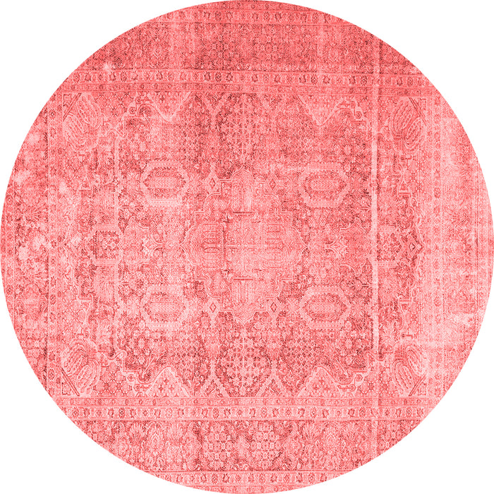Machine Washable Persian Red Traditional Rug, wshtr1787red