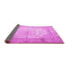 Sideview of Persian Pink Traditional Rug, tr1789pnk