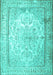 Persian Turquoise Traditional Rug, tr1789turq