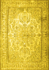 Persian Yellow Traditional Rug, tr1789yw