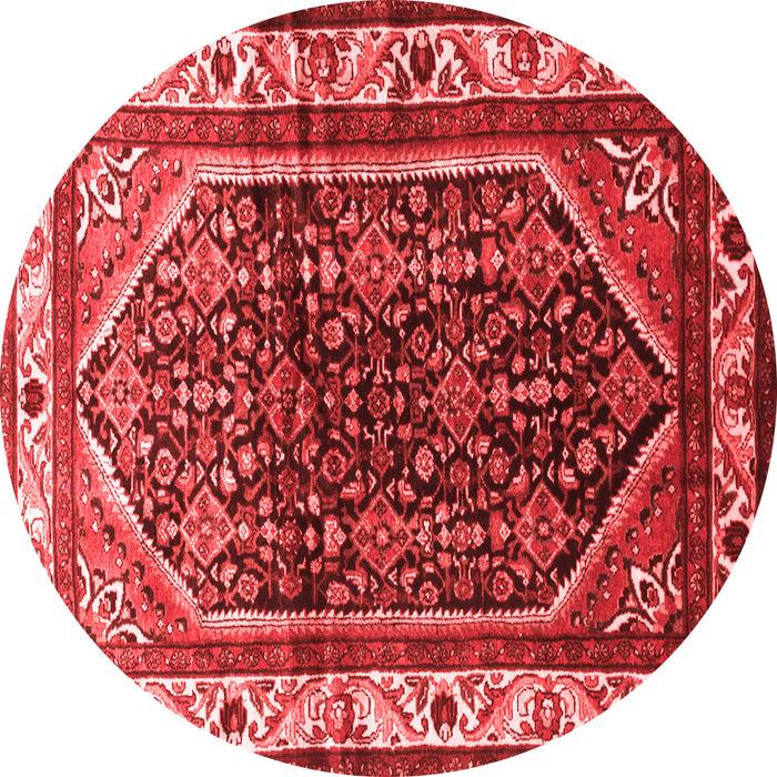 Machine Washable Persian Red Traditional Rug, wshtr178red