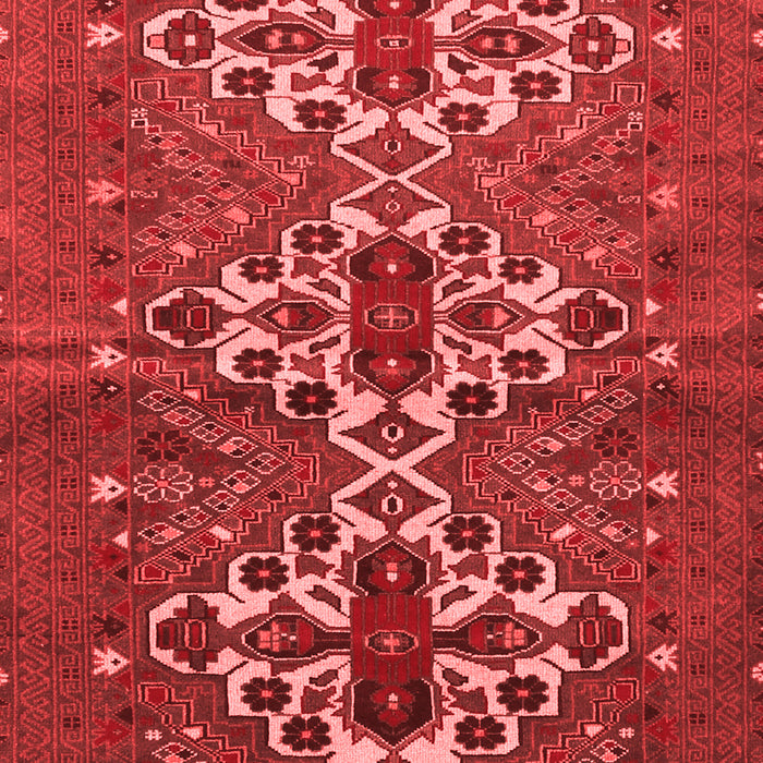 Machine Washable Persian Red Traditional Rug, wshtr1790red