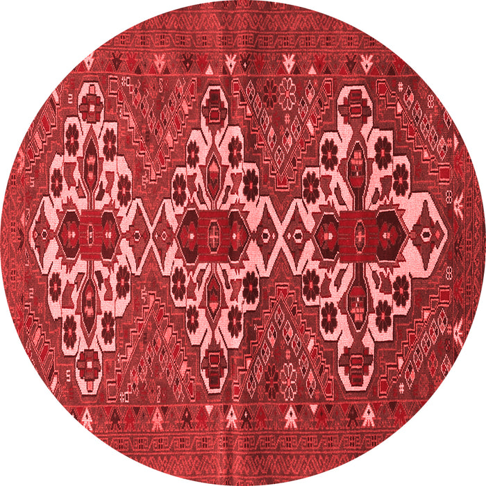 Machine Washable Persian Red Traditional Rug, wshtr1790red