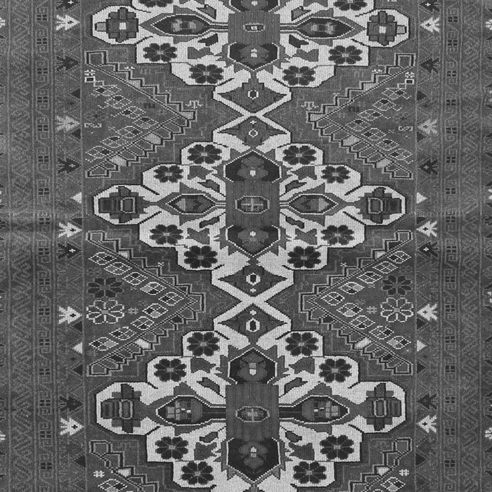 Serging Thickness of Machine Washable Persian Gray Traditional Rug, wshtr1790gry