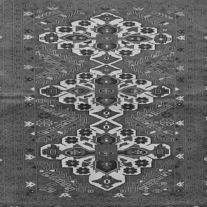 Serging Thickness of Persian Gray Traditional Rug, tr1790gry