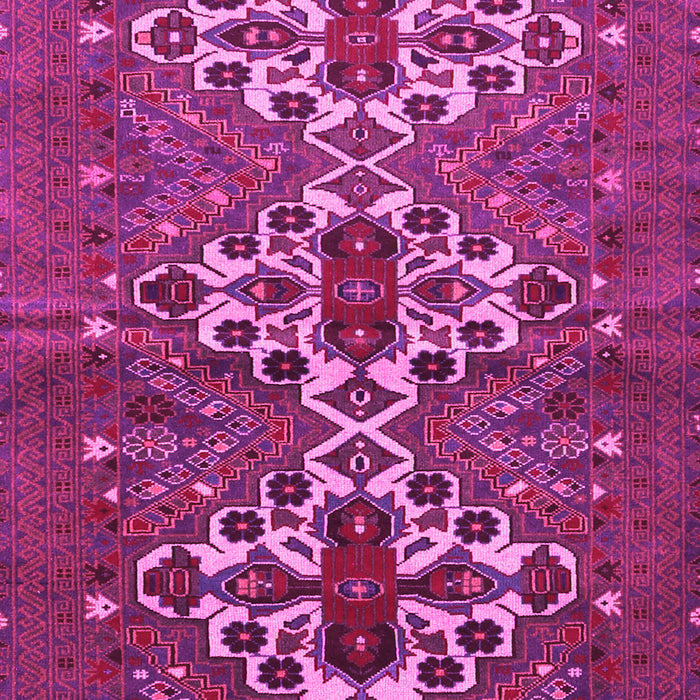 Machine Washable Persian Pink Traditional Rug, wshtr1790pnk