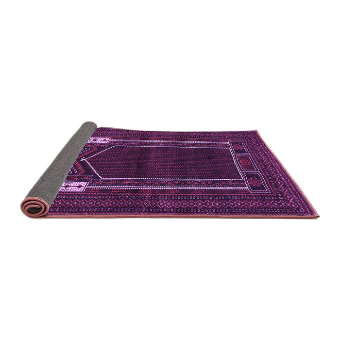 Sideview of Persian Purple Traditional Rug, tr1791pur