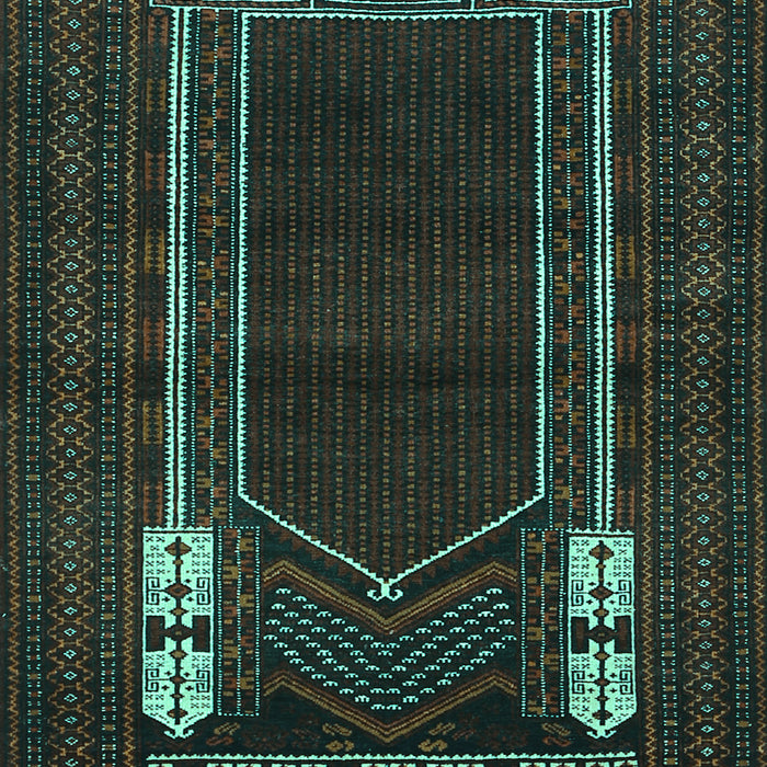 Persian Turquoise Traditional Rug, tr1791turq