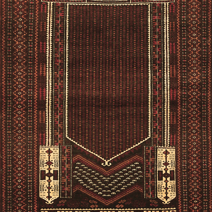 Persian Brown Traditional Rug, tr1791brn