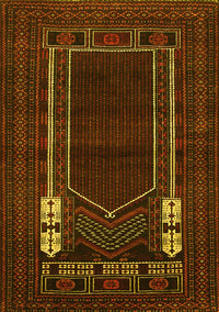 Persian Yellow Traditional Rug, tr1791yw