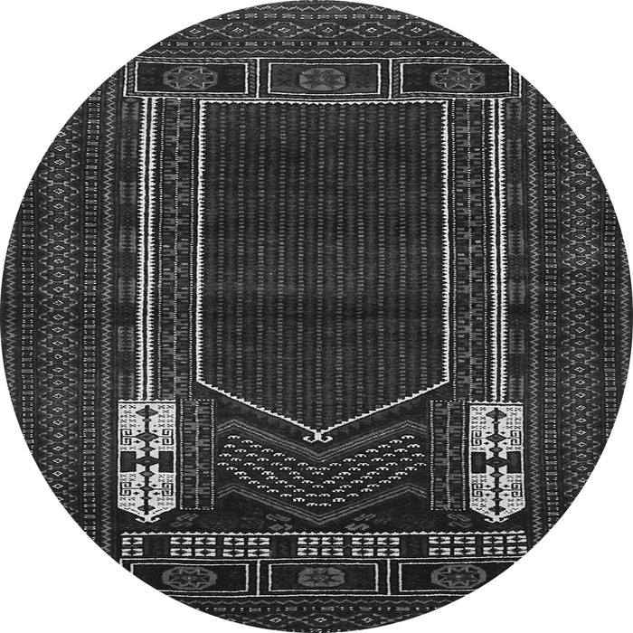 Square Persian Gray Traditional Rug, tr1791gry