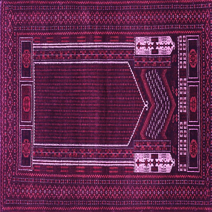 Square Persian Pink Traditional Rug, tr1791pnk
