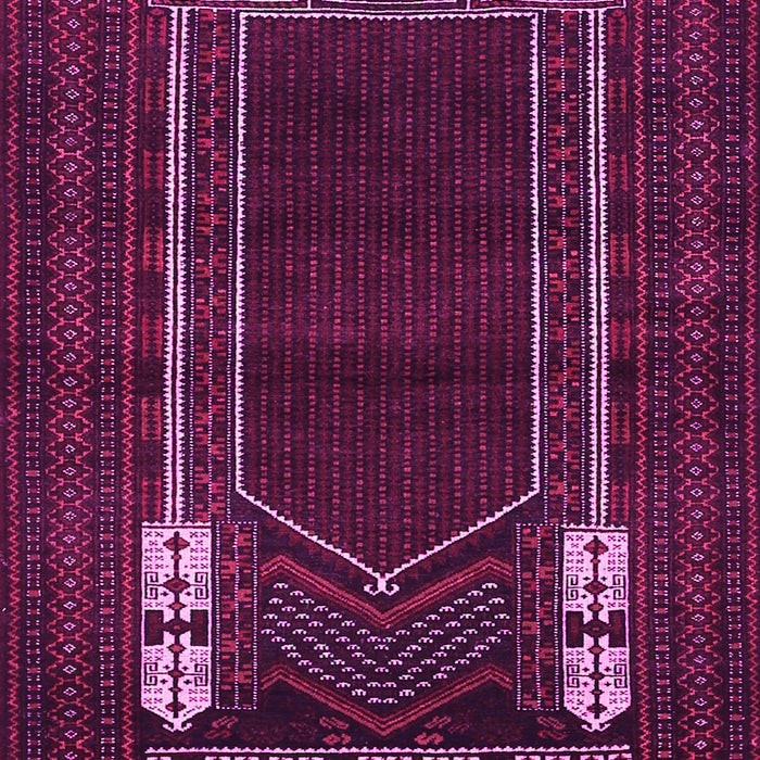 Machine Washable Persian Pink Traditional Rug, wshtr1791pnk