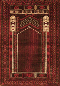 Persian Orange Traditional Rug, tr1791org