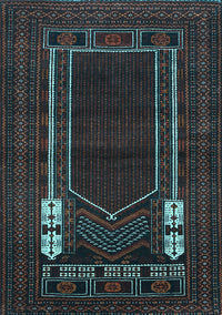 Persian Light Blue Traditional Rug, tr1791lblu