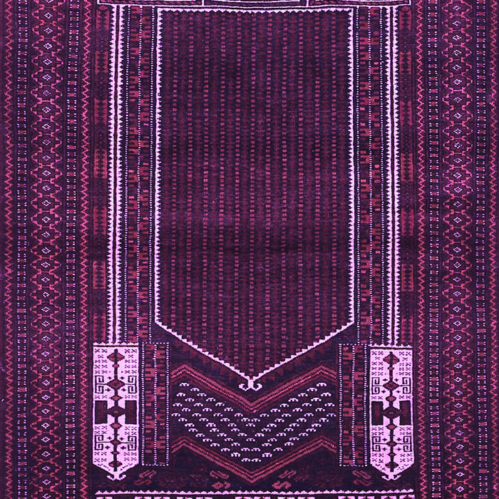 Machine Washable Persian Purple Traditional Area Rugs, wshtr1791pur