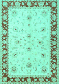 Persian Turquoise Traditional Rug, tr1792turq