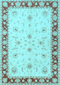 Persian Light Blue Traditional Rug, tr1792lblu