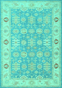 Persian Turquoise Traditional Rug, tr1793turq