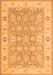 Persian Orange Traditional Rug, tr1793org