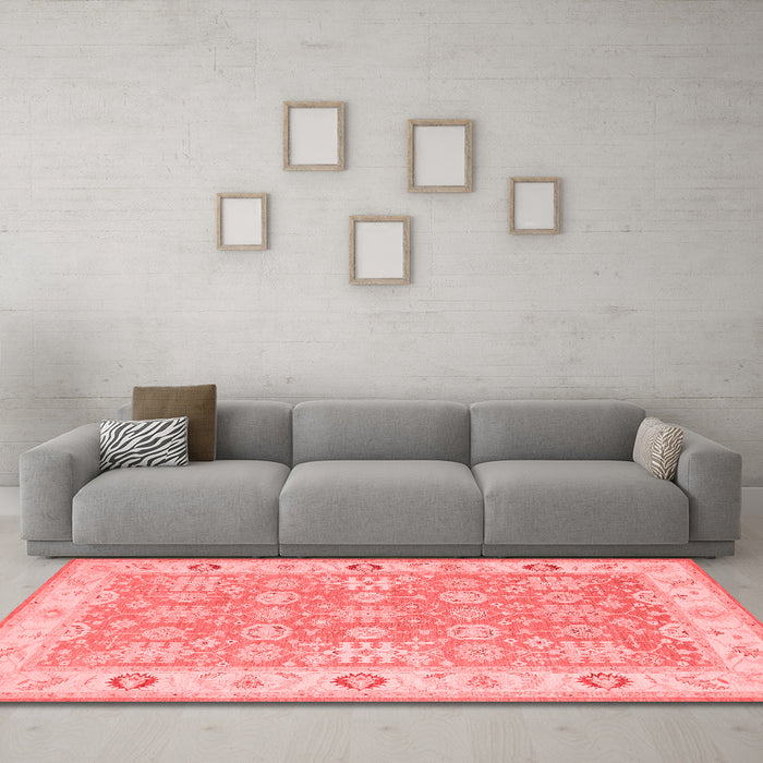 Traditional Red Washable Rugs