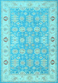 Persian Light Blue Traditional Rug, tr1793lblu
